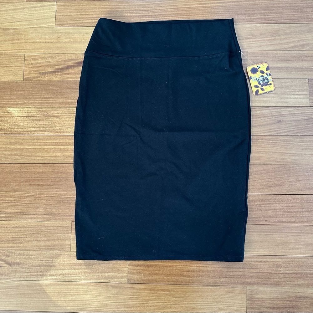 Hybrid & Company Elastic Black Pencil Skirt XL